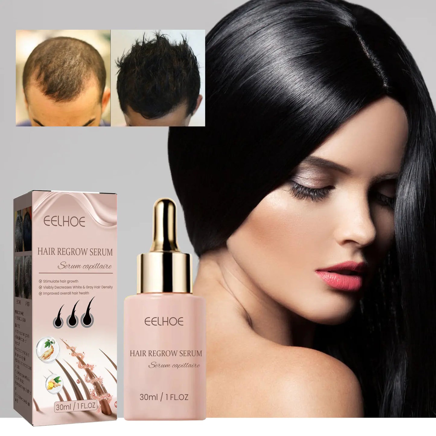 EELHOE Hair Strengthening Essence for Nourished Roots