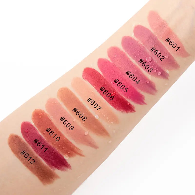 Ice Nude Matte Lipsticks - 12 Natural Colors Collection
