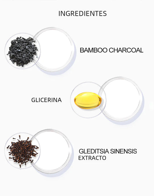 PURC Bamboo Charcoal Shampoo Bar for Nourishing Shine