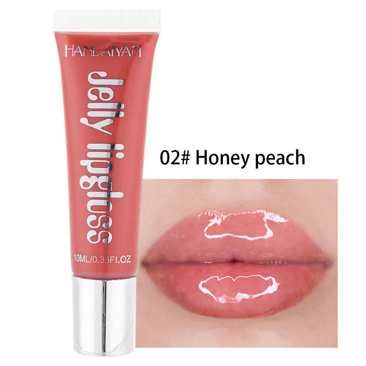Candy Color Jelly Lip Gloss with Mirror Finish