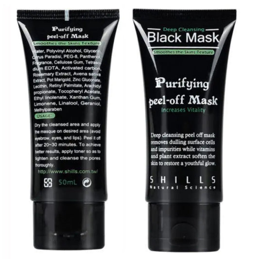 Activated Charcoal Blackhead Removal Mask and Strips